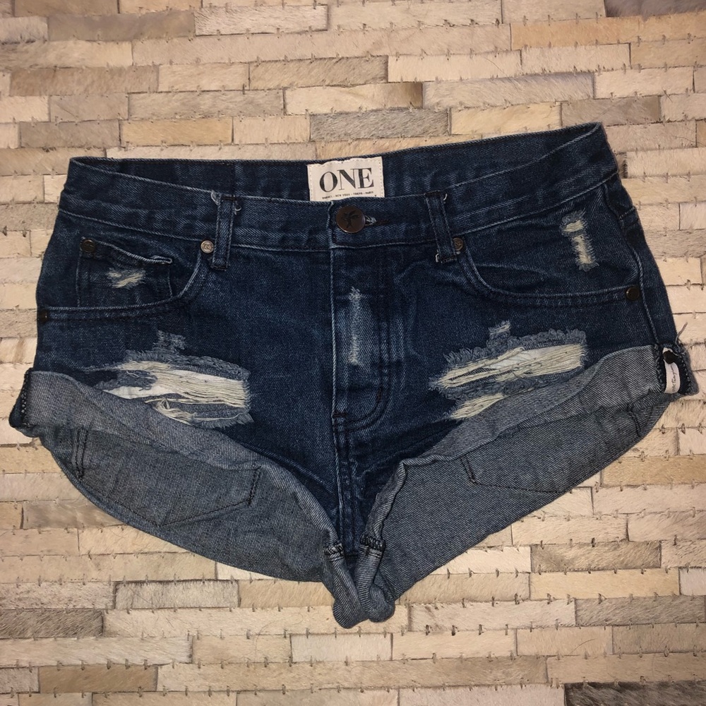 OneTeaspoon Bandits denim short - size 26